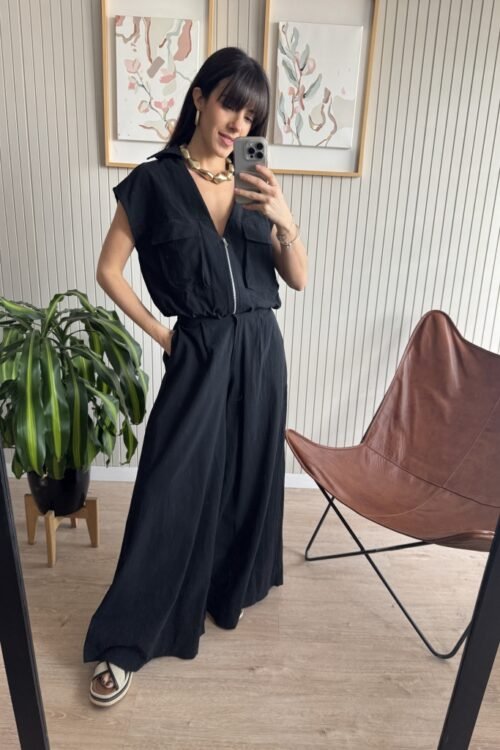 Alternative view of PANTALON MINERVA NEGRO