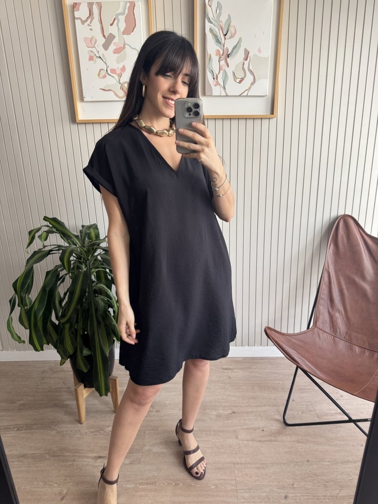 VESTIDO NAPOLES NEGRO