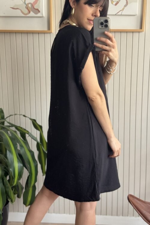 Alternative view of VESTIDO NAPOLES NEGRO