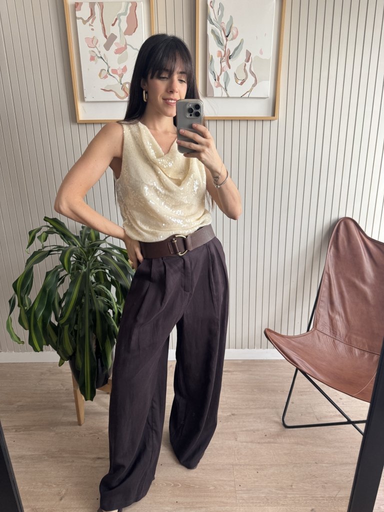 BLUSA OLEO BEIGE - Image 3