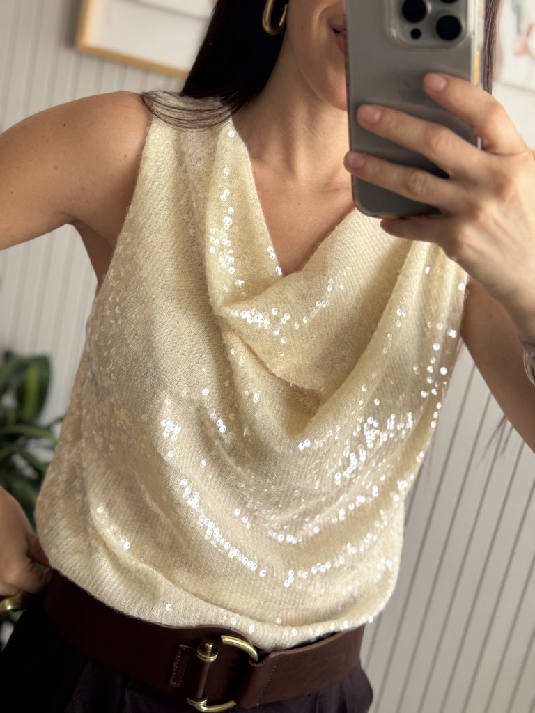 BLUSA OLEO BEIGE - Image 4