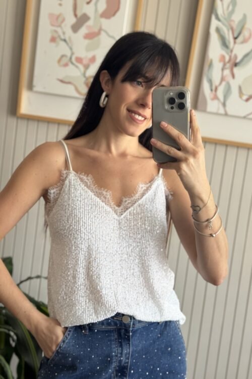 TOP LENCERO LENTE WHIT