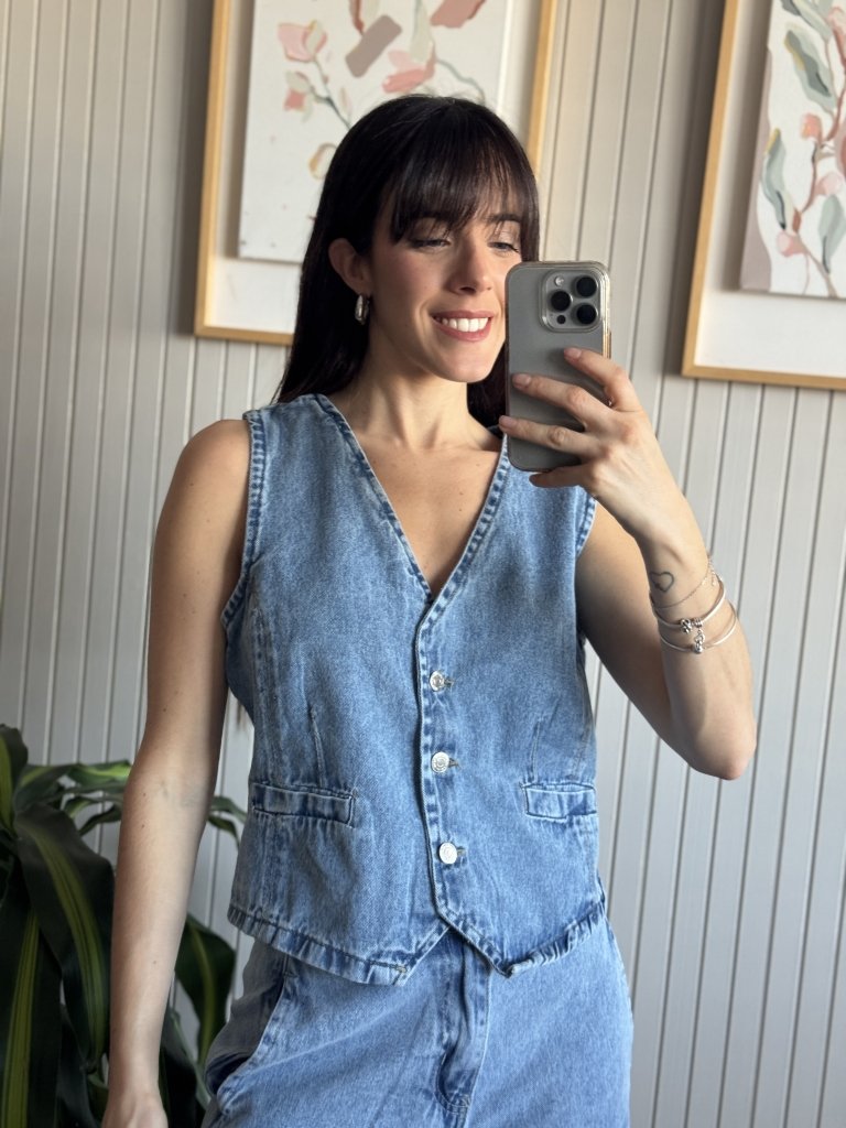 CHALECO SOFI DENIM