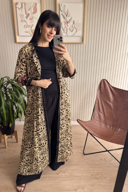 VESTIDO CAMISERO NEGRO