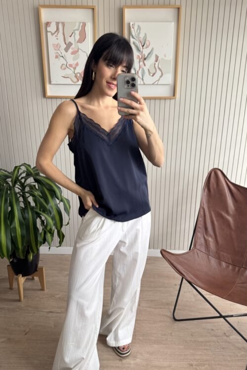 Alternative view of TOP LENCERO BLUE