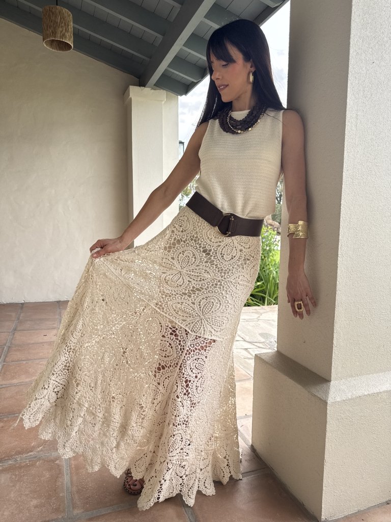 COLLAR MADERA Y DORADO - Image 2