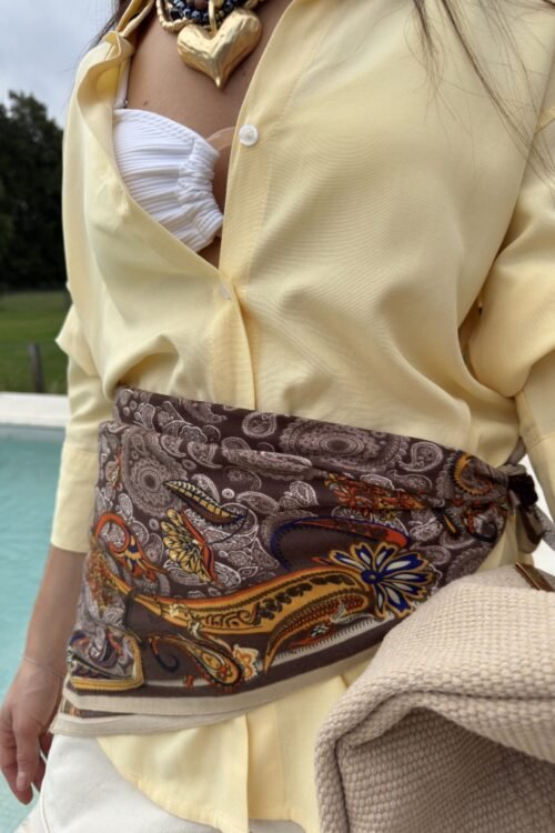 Alternative view of PAÑUELO EXOTICO MOKA