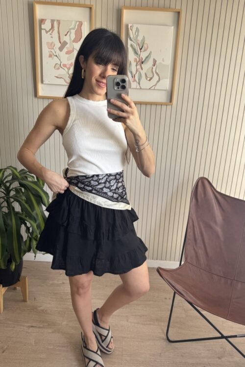 Alternative view of FALDA SANTORINI NEGRA