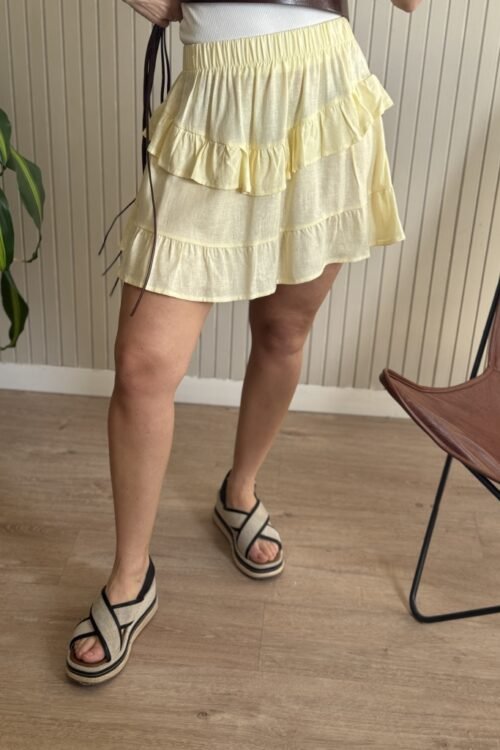 FALDA SANTORINI AMARILLA