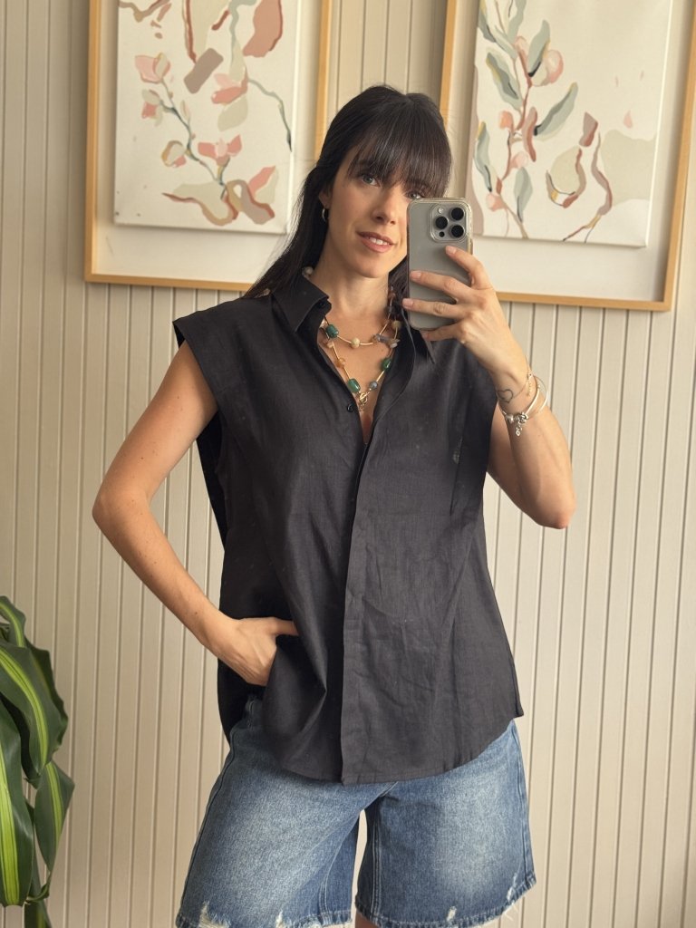 CAMISA AVIATOR NEGRA - Image 2