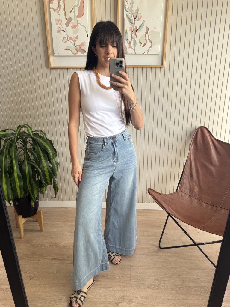 JEAN WIDE LEG CHERRY CLA - Image 4