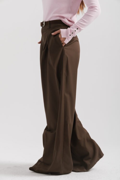 Alternative view of PANTALON NAOMI CHOCO