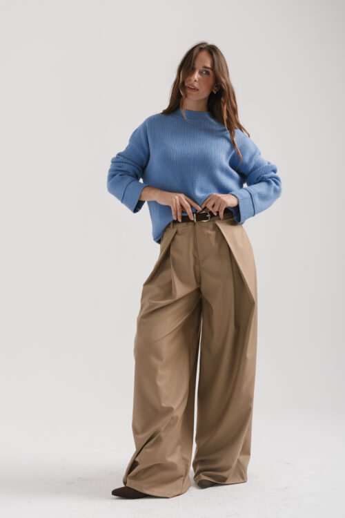 Alternative view of PANTALON NAOMI BEIGE