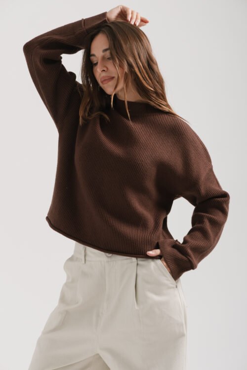 SWEATER ATLAS CHOCO