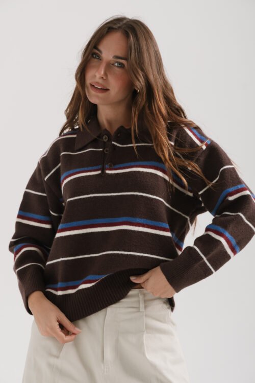 SWEATER FONA CHOCO
