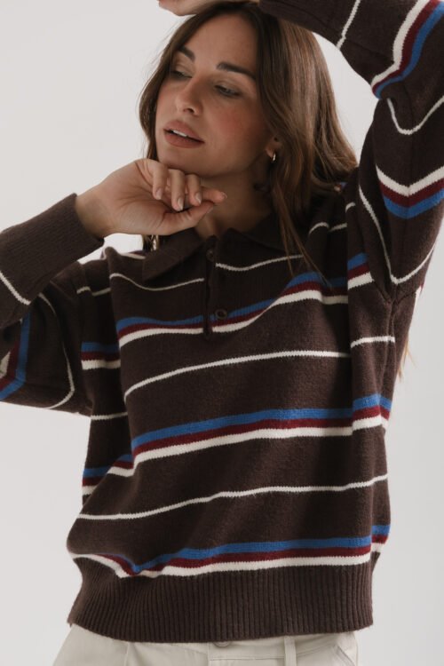 Alternative view of SWEATER FONA CHOCO