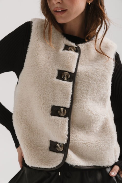 Alternative view of CHALECO PRINCE NATURAL