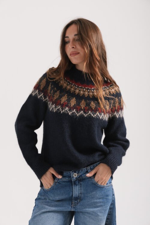 SWEATER BARILOCHE AZUL **PRE VENTA** entrega a partir del 6/4