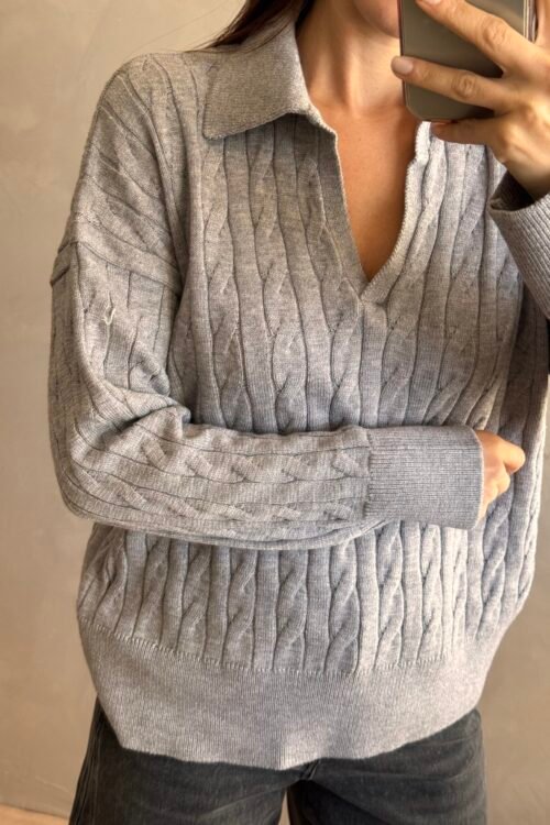 Alternative view of SWEATER KICK GREY