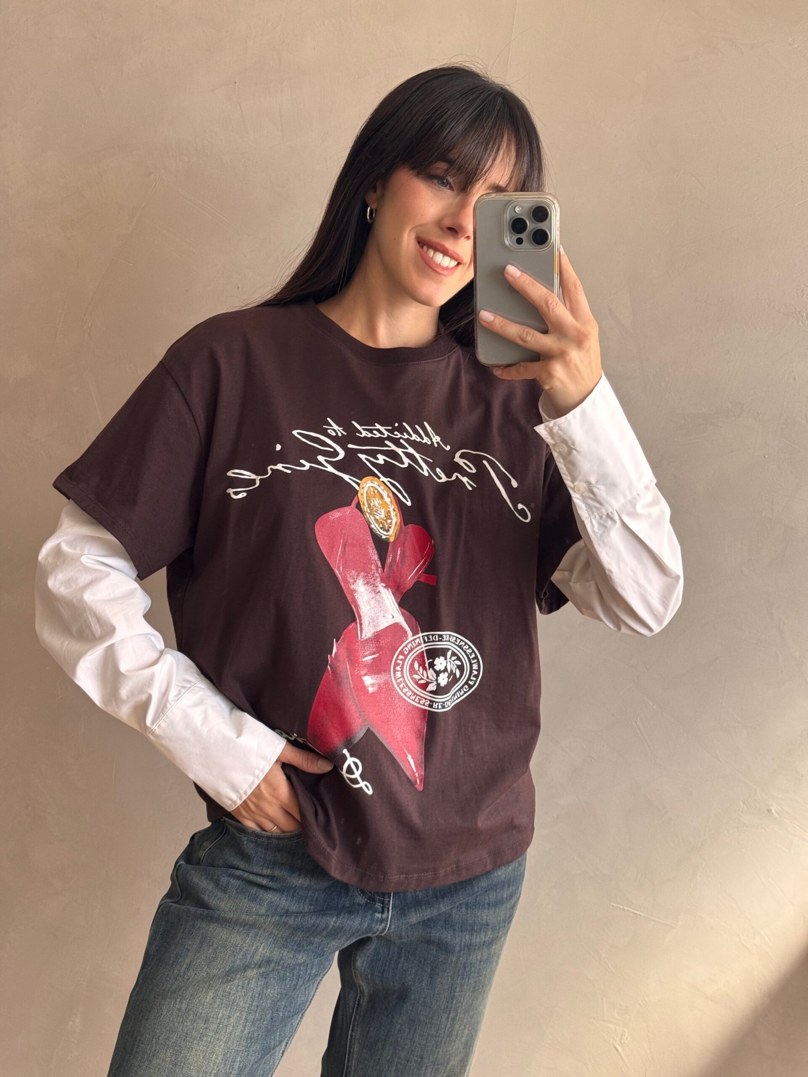 REMERA HEEL CHOCO - Image 2