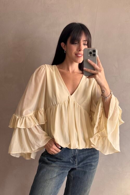 BLUSA MACA VAINILLA