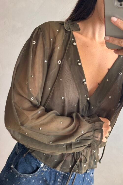 Alternative view of BLUSA DEEP VERDE