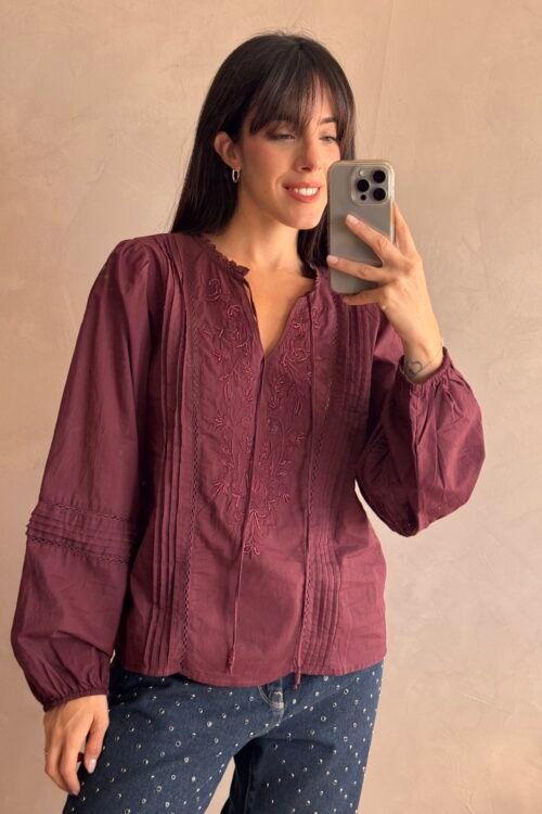 BLUSA ARIA BORDO