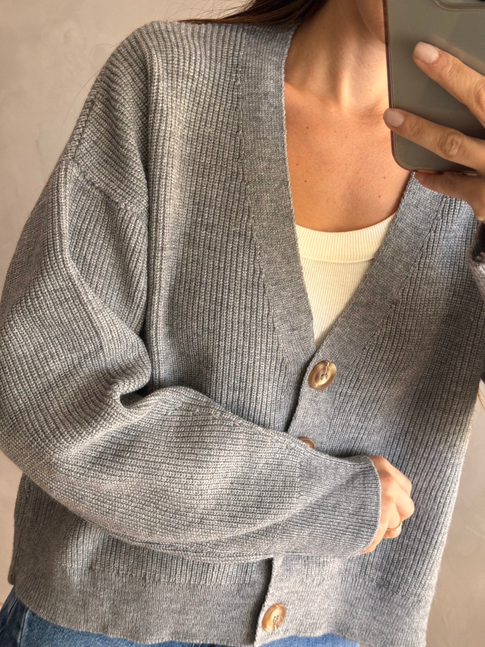 CARDIGAN KETE GRIS - Image 3