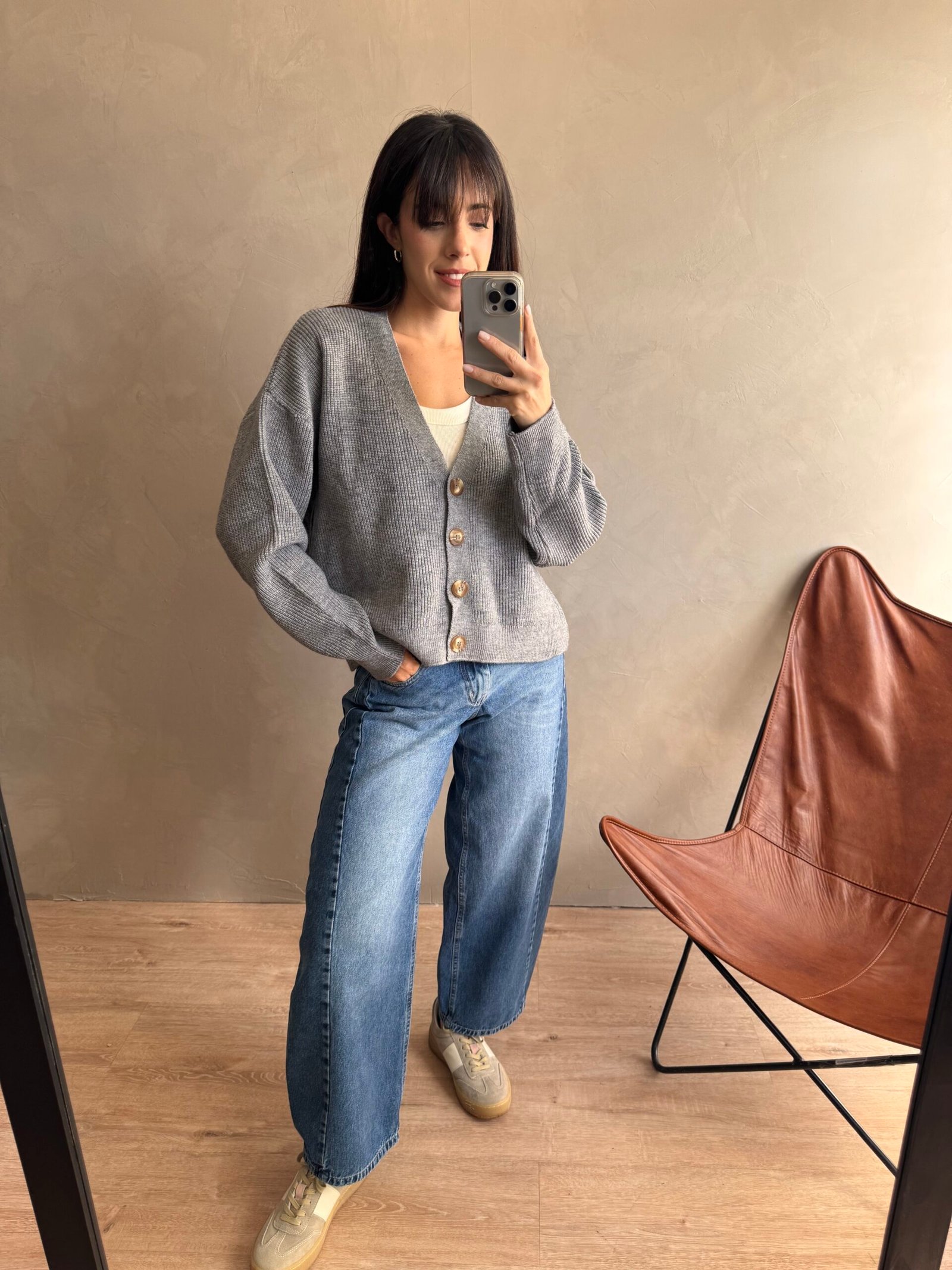 CARDIGAN KETE GRIS - Image 2