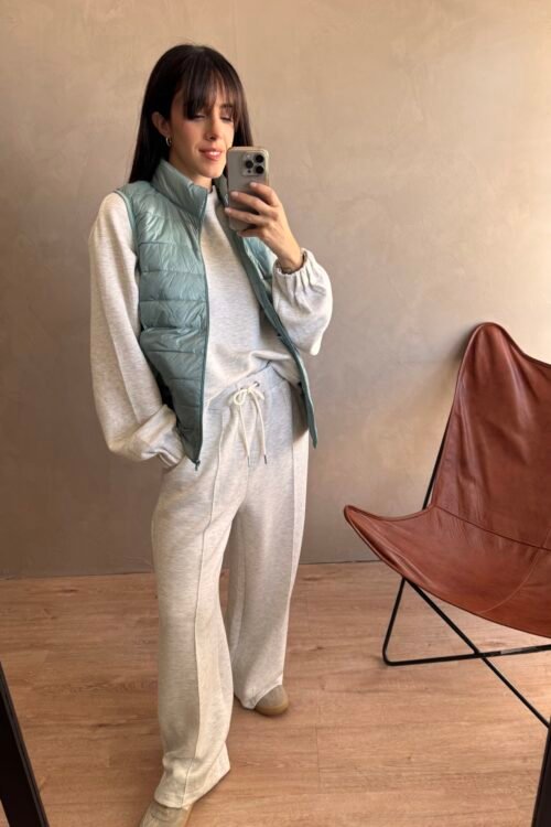 Alternative view of CHALECO UNIQ TURQ