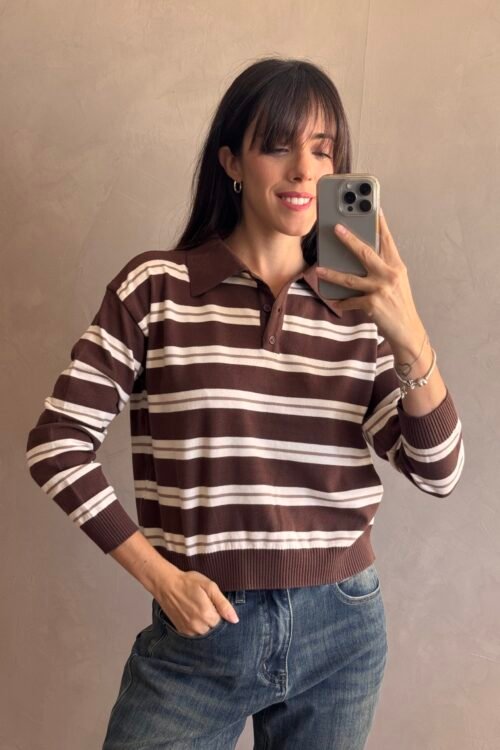 Alternative view of SWEATER STUDIO BROWN