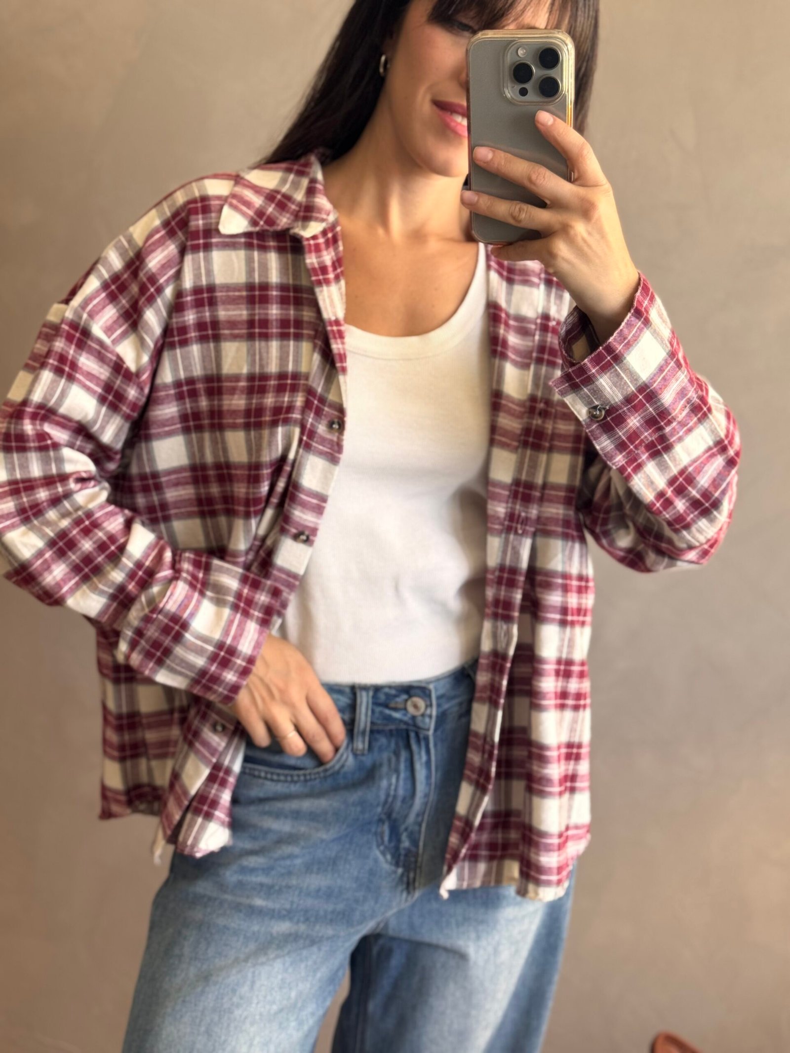 CAMISA TARTAN CHERRY - Image 3