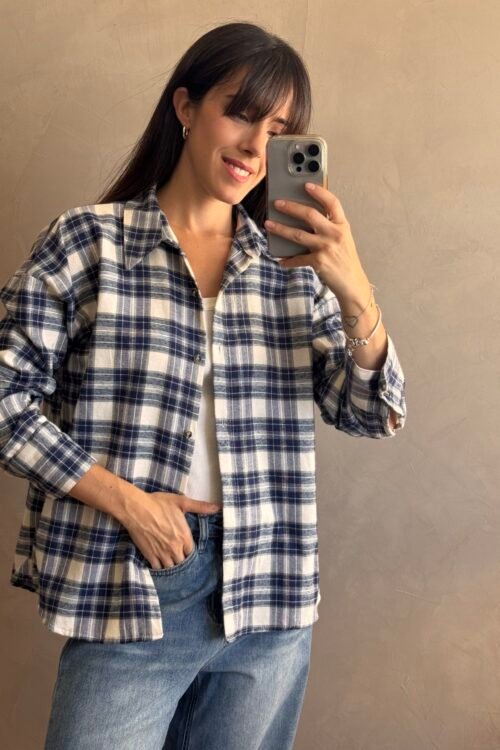 CAMISA TARTAN BLUE