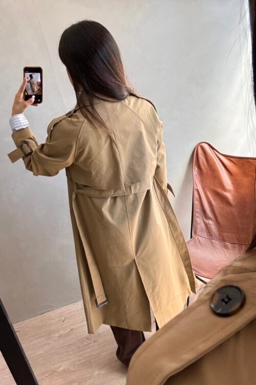 Alternative view of TRENCH LARGO BEIGE