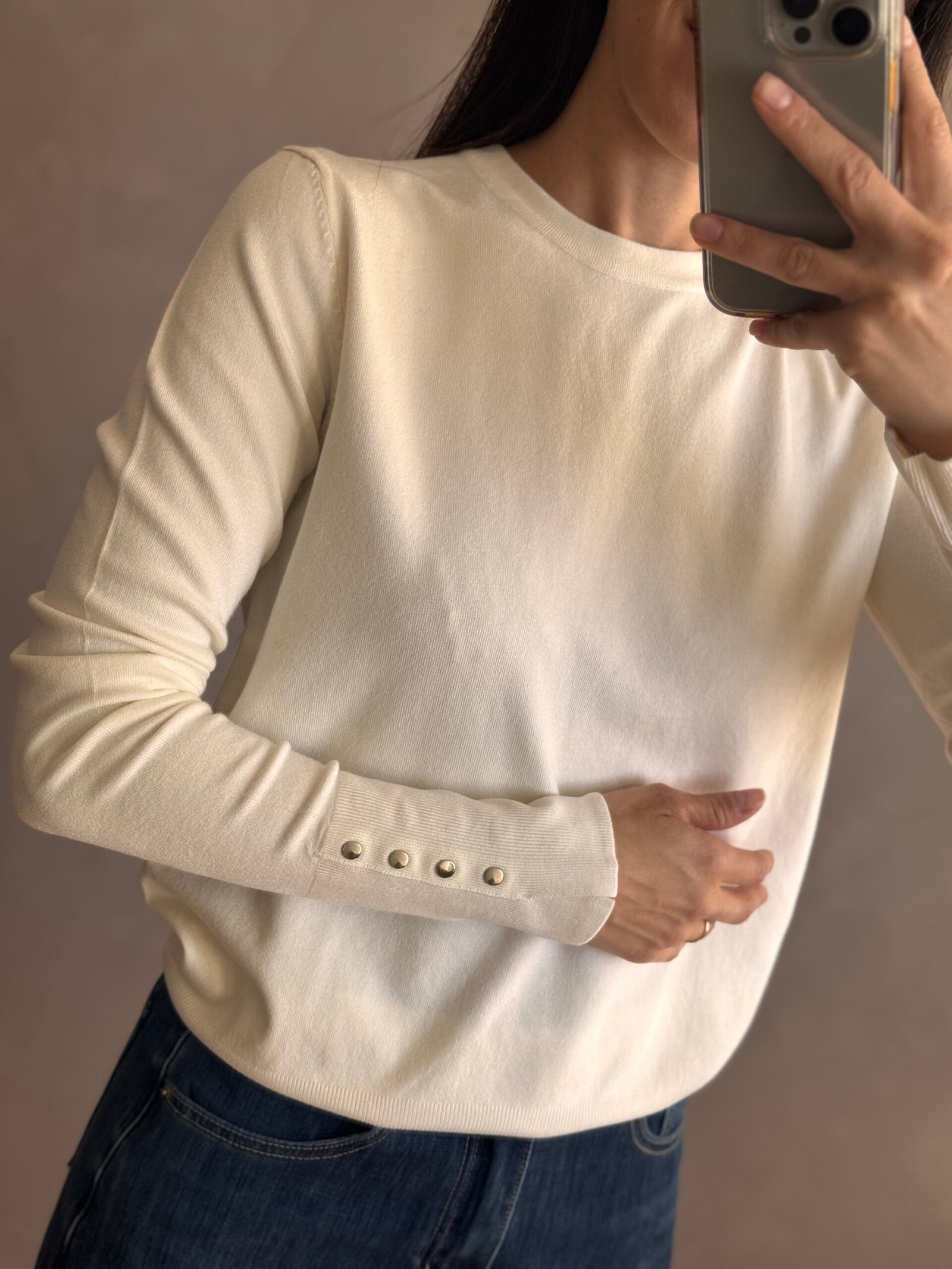 SWEATER ZARA BLANCO - Image 2