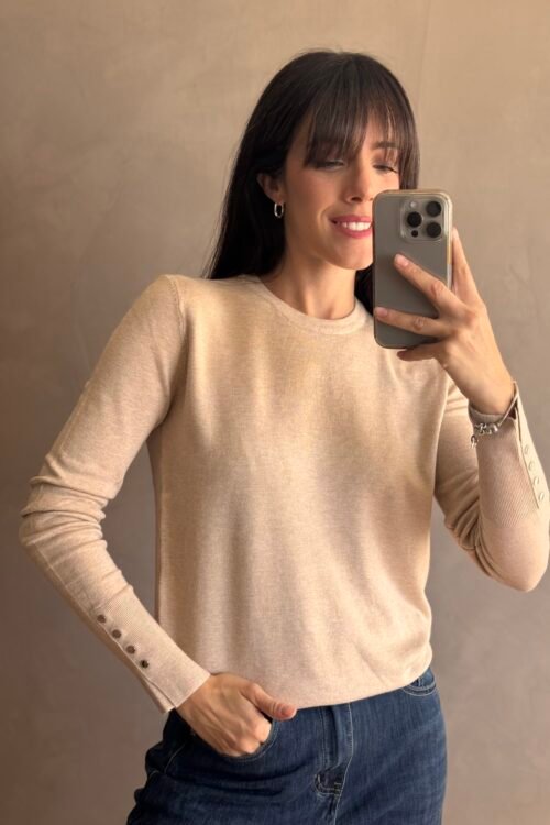 SWEATER ZARA BEIGE