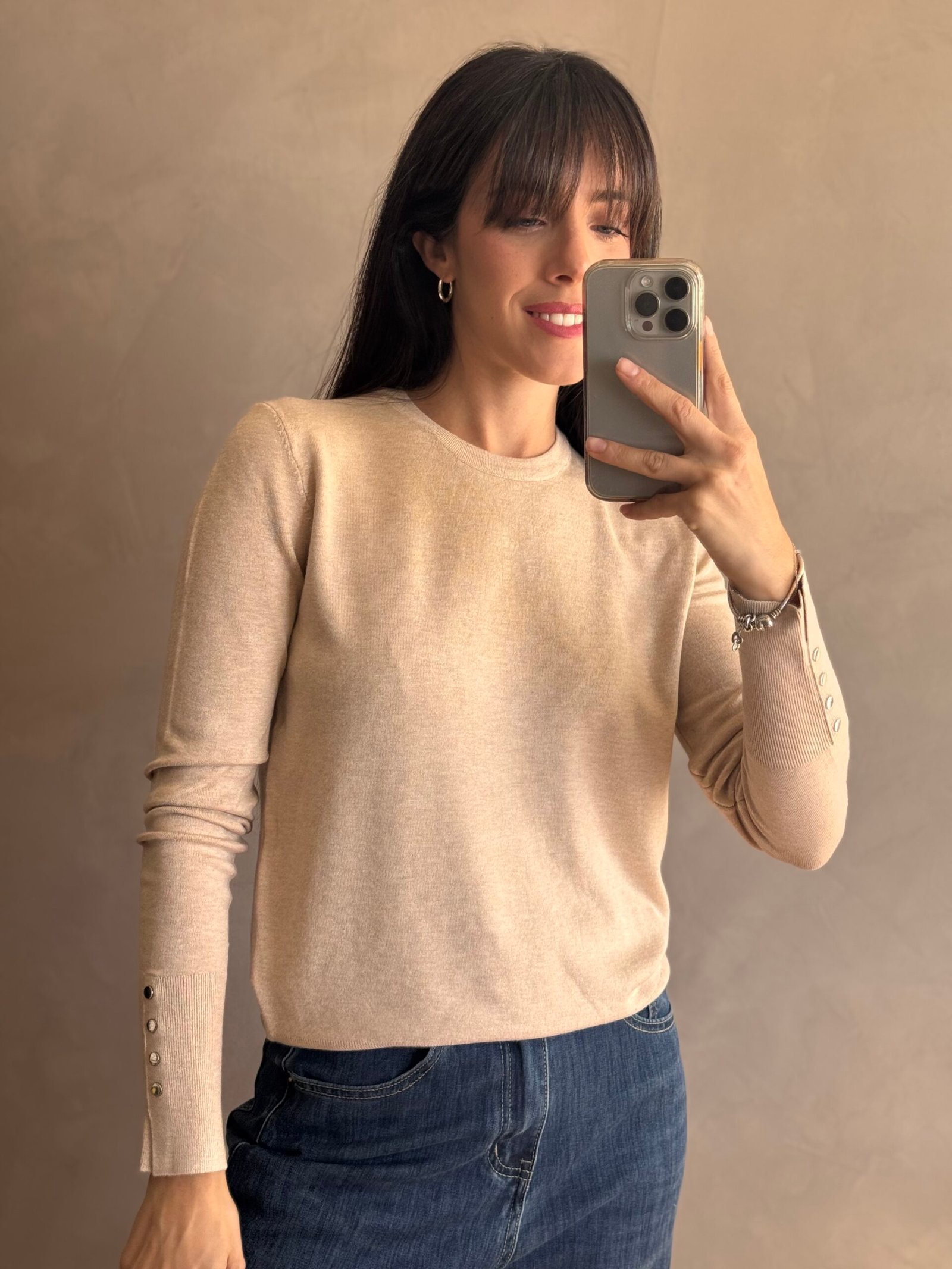 SWEATER ZARA BEIGE - Image 2