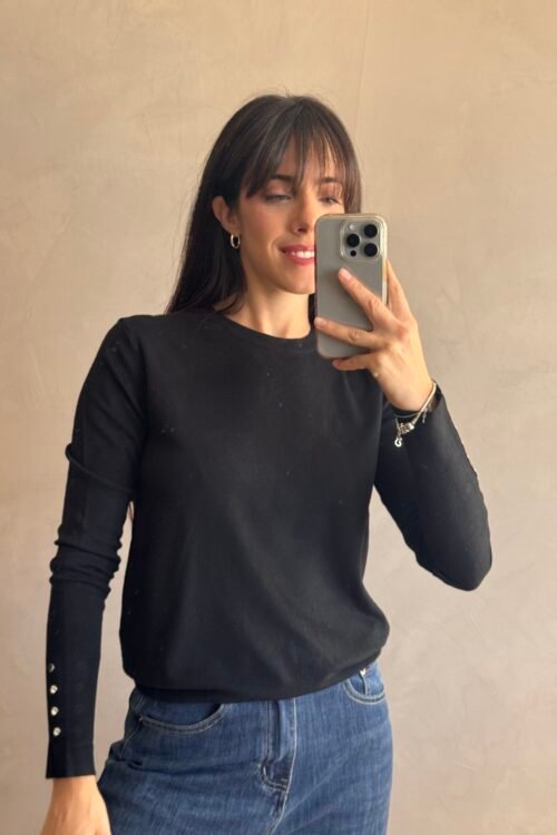 Alternative view of SWEATER ZARA NEGRO