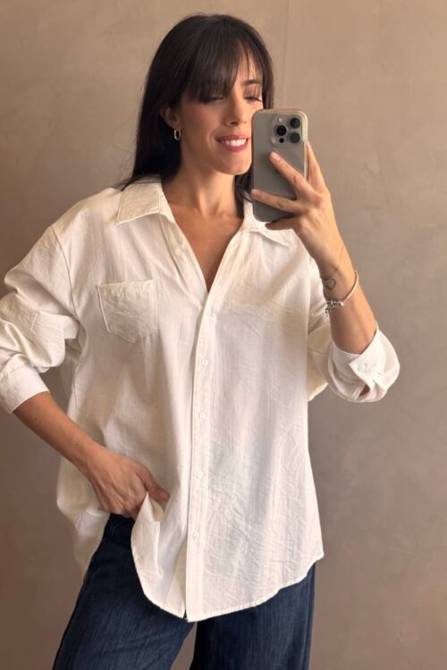 CAMISA OLEO BLANCO