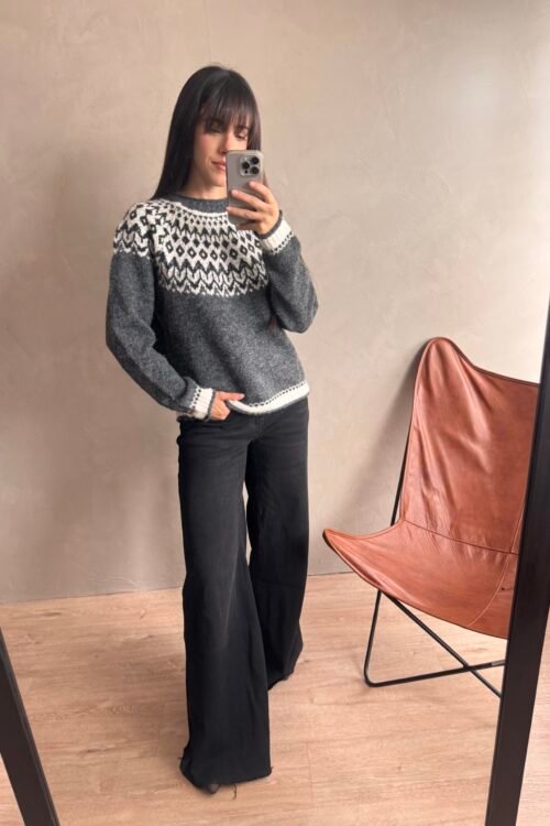 Alternative view of SWEATER PATAGONIA GRIS