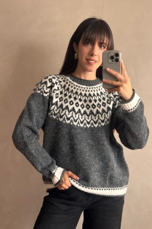 SWEATER PATAGONIA GRIS