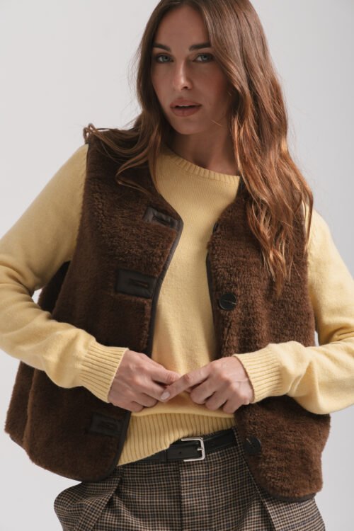 CHALECO PRINCE CHOCOLATE