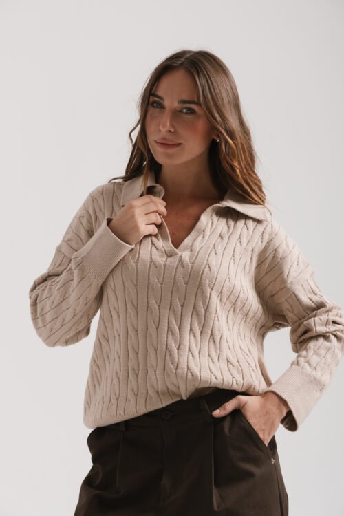 SWEATER KICK BEIGE