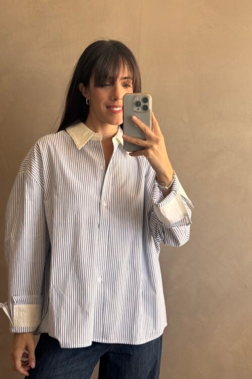 CAMISA ARIEL CELESTE