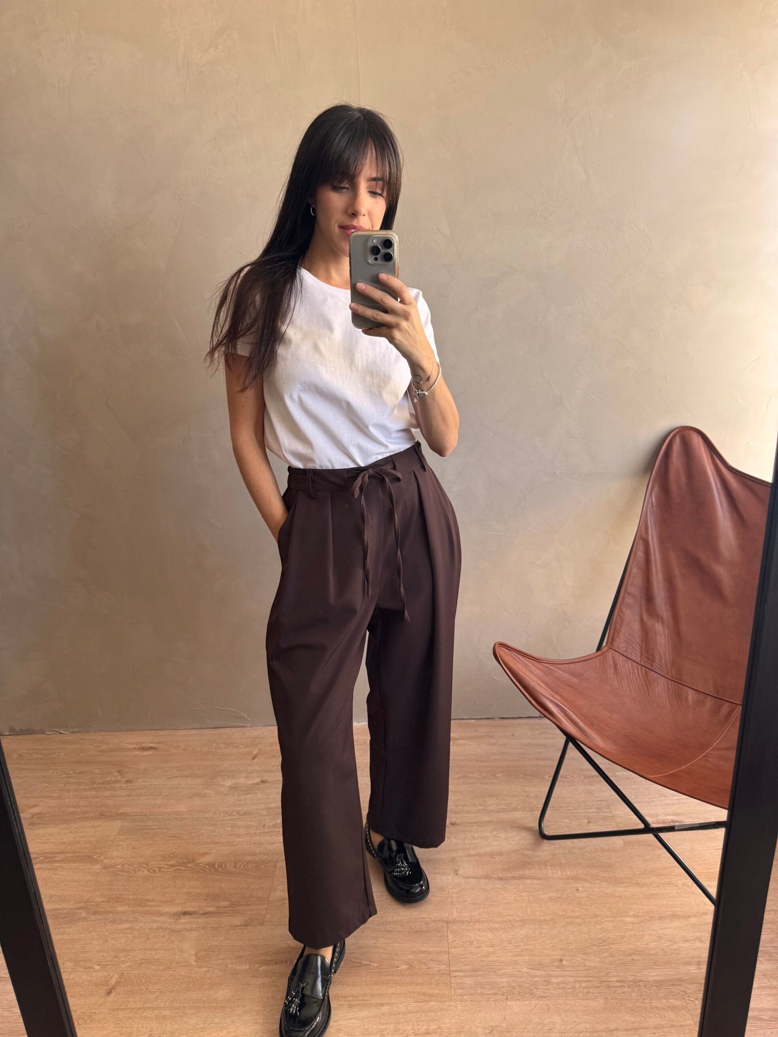 PANTALON OVER CHOCO - Image 3