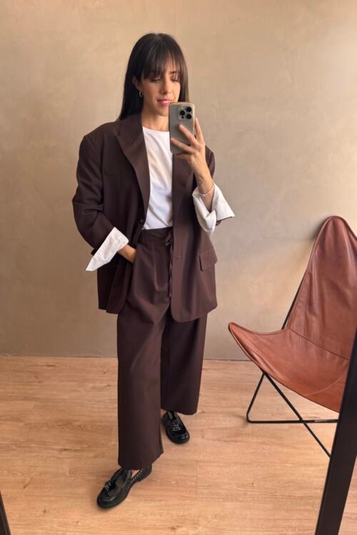 Alternative view of PANTALON OVER CHOCO