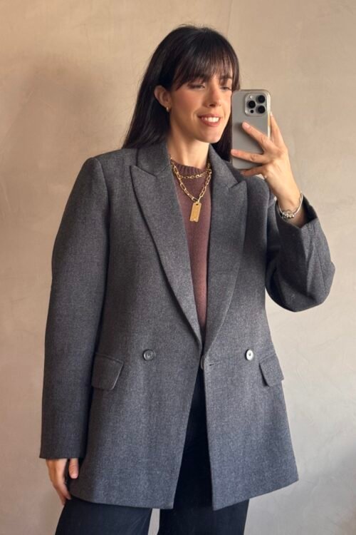 BLAZER KUM GRIS