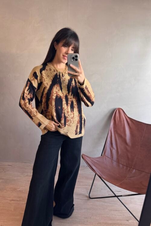Alternative view of SWEATER CLOUD CAMEL