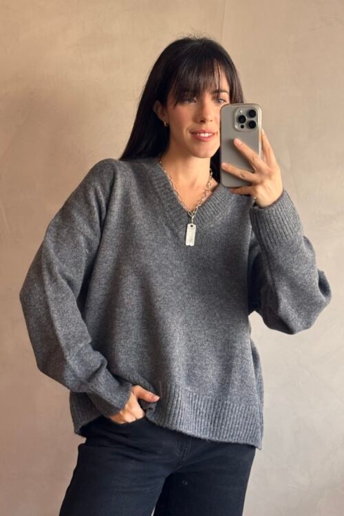 SWEATER IPA GRIS PL