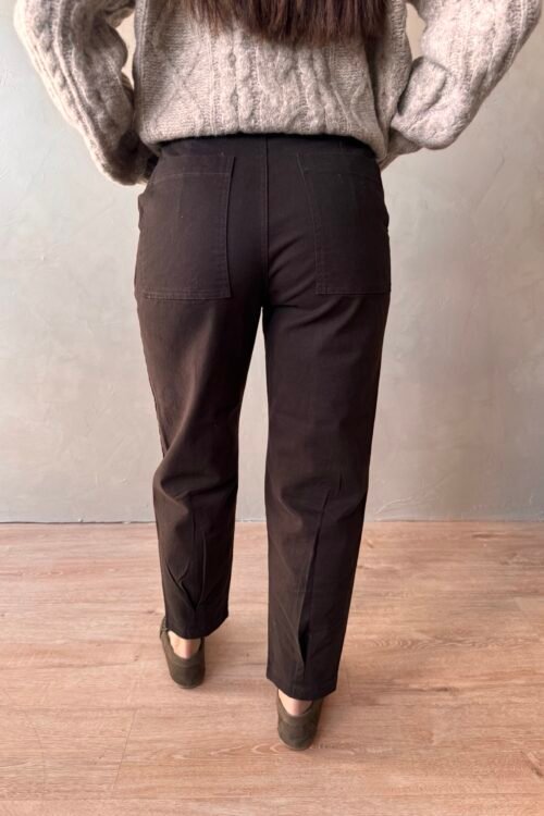 Alternative view of PANTALON CHINO BROWN